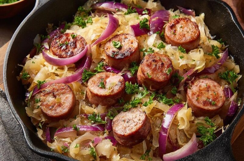 Mastering the Skillet Sausage and Sauerkraut Technique - Meals & Recipes