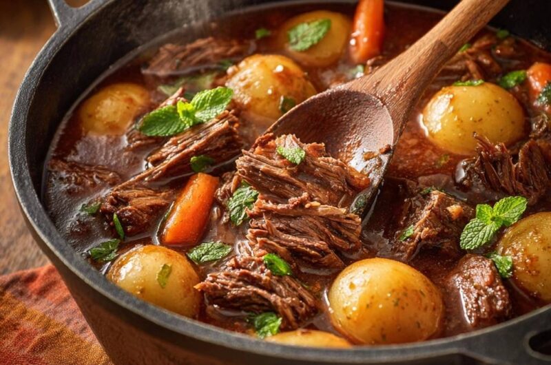 Slow-Simmered Dutch Oven Beef Stew