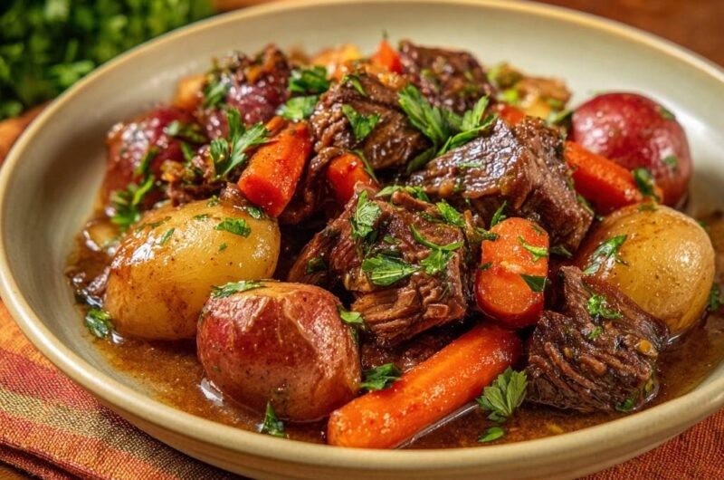 Slow-Simmered Savory Beef Stew