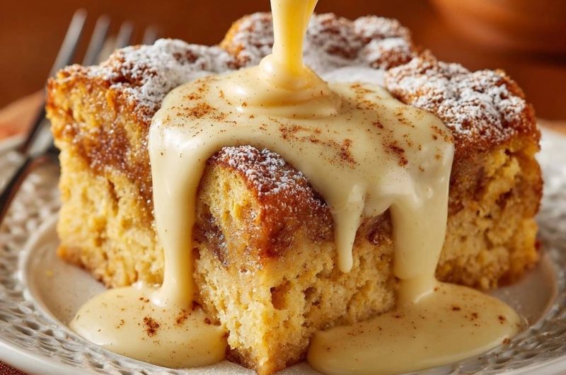Warm Cinnamon Swirl Coffee Cake