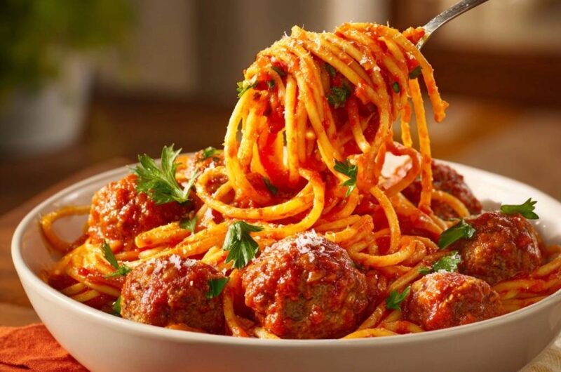 Spaghetti and Meatballs