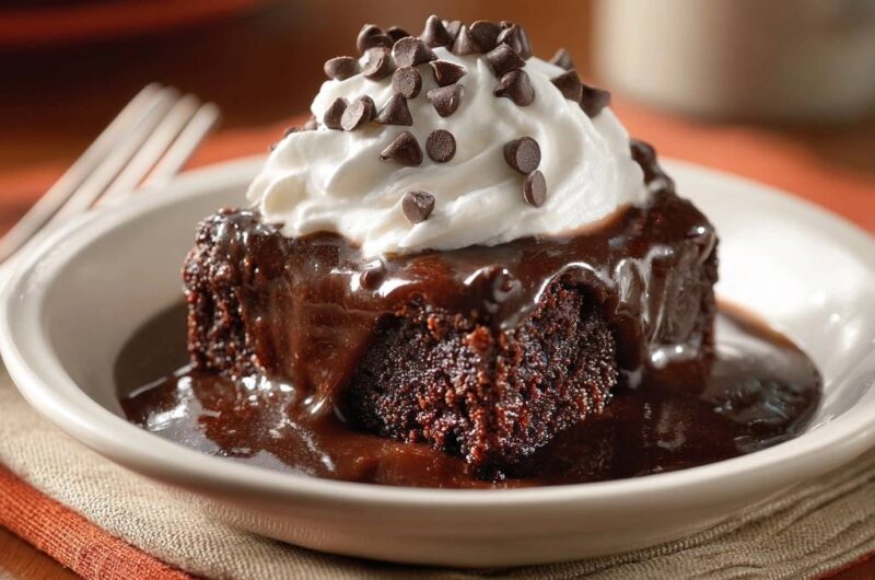 Fudge Lava Brownies