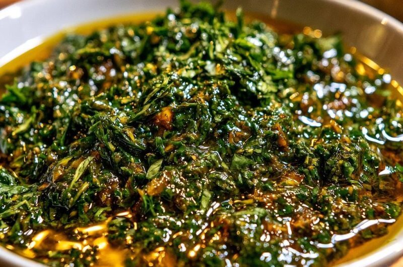 Authentic Fresh Herb Chimichurri