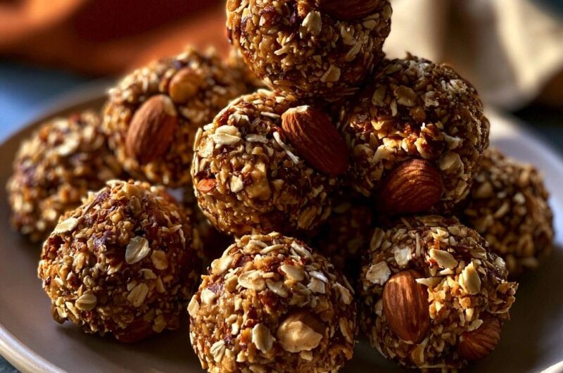 Almond Oat Energy Bites