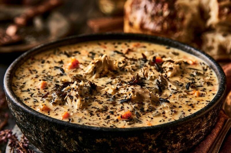 Creamy Chicken and Wild Rice Soup