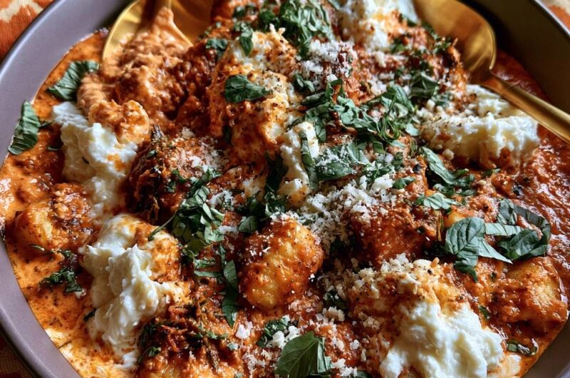 Creamy Tomato Basil Gnocchi