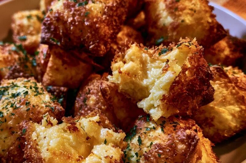 Crispy Loaded Potato Puffs