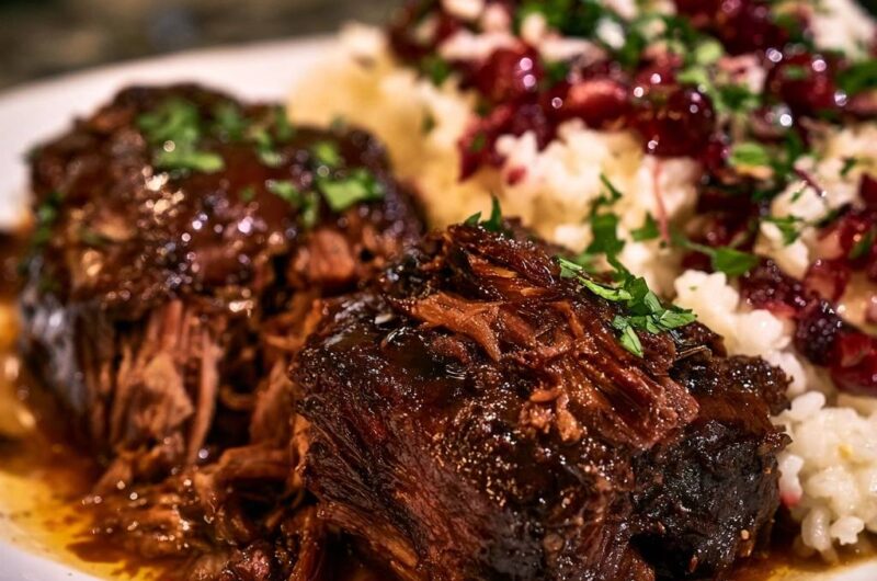 Slow-Braised Glazed Short Ribs