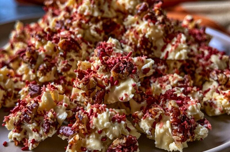 White Chocolate Pecan Clusters