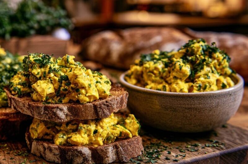 Creamy Curried Chicken Salad