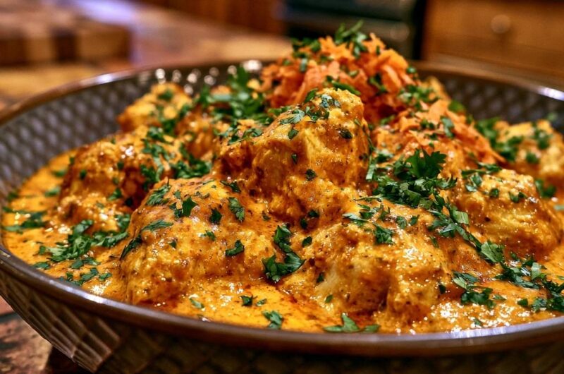 Creamy Golden Chicken Curry