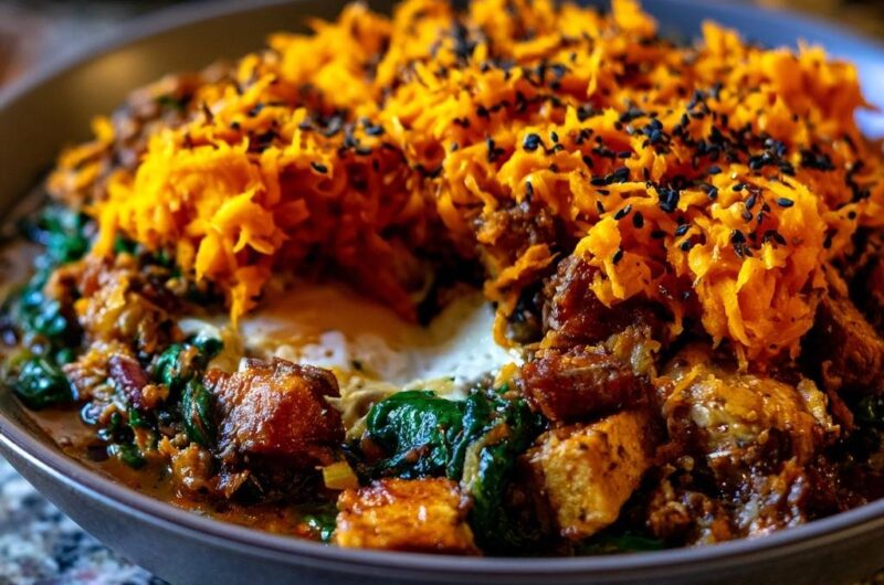 Crispy Sweet Potato Breakfast Hash