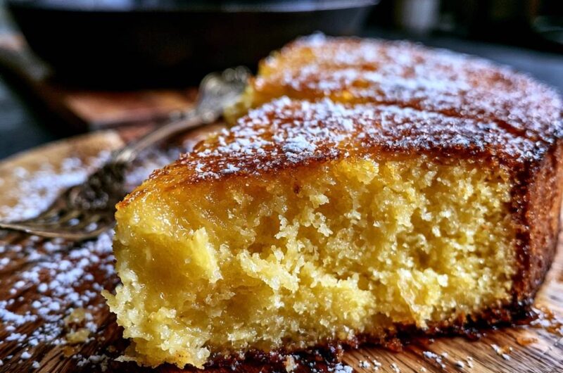 Golden Skillet Cornbread