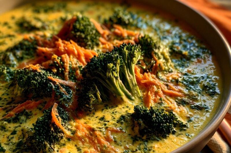 Creamy Broccoli Cheddar Soup