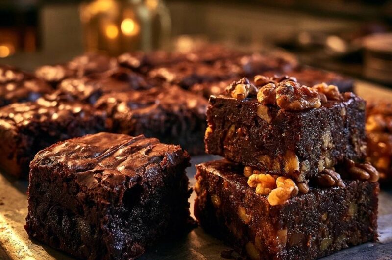 Ultimate Walnut Fudge Brownies